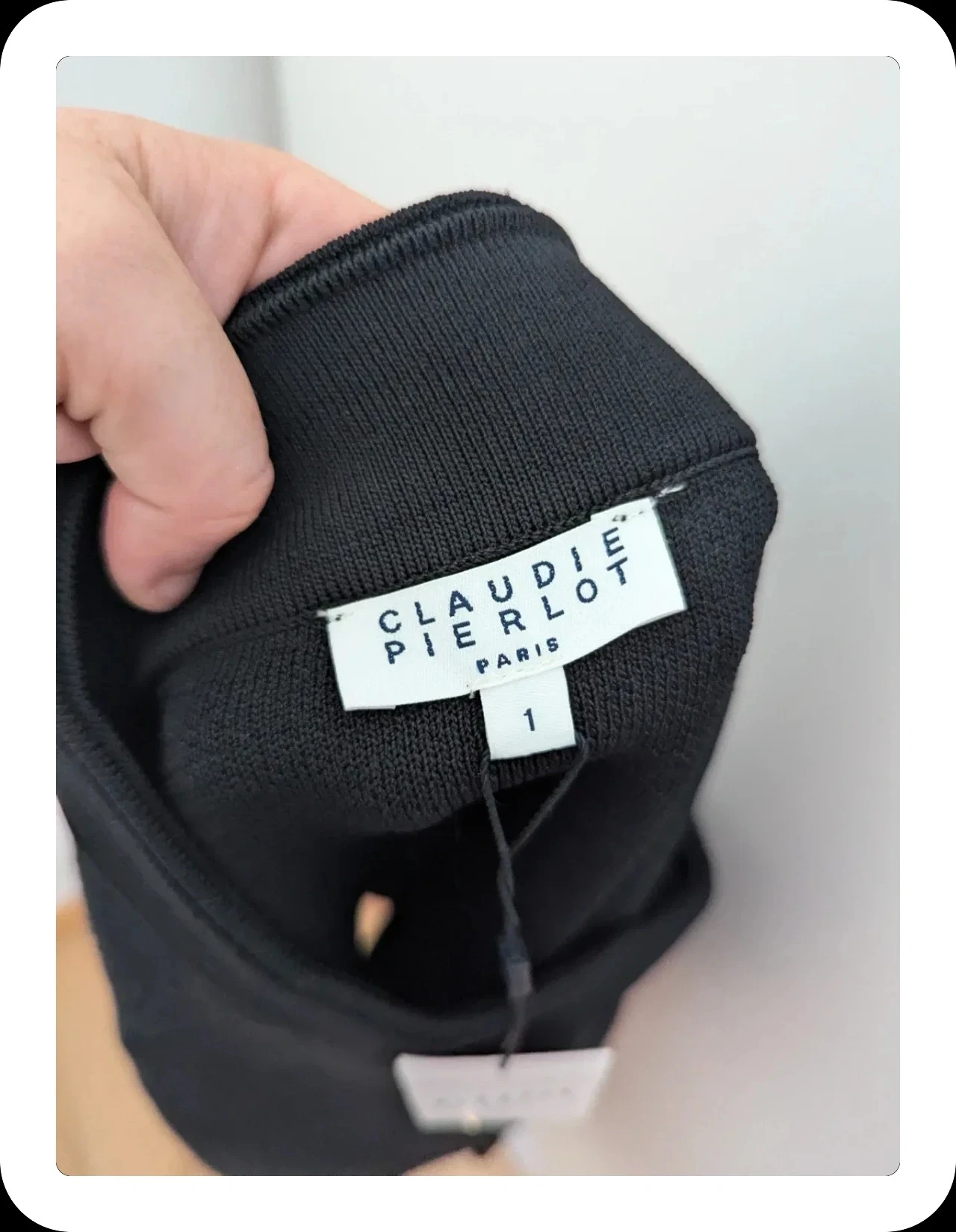 Zwarte korte rok Claudie Pierlot – Nieuw met label (Maat 1 / 36) – photo 5